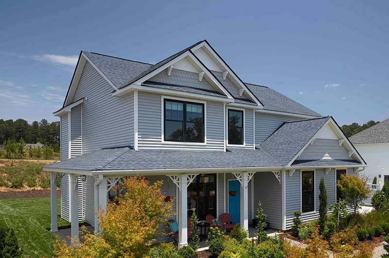 Landmark Atlantic Blue Shingles by Certainteed