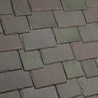 Weathered Green Slate Roofing